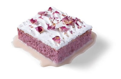 Lamour Tres Leches Pomegranate Cake 9PC x 4 lb