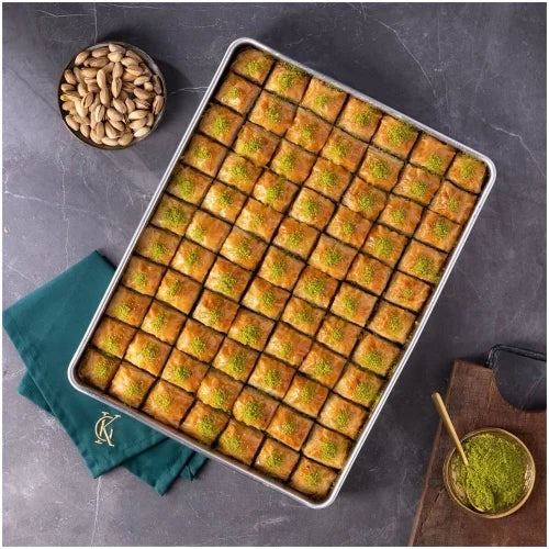 Pistachio Baklava 5.5 lb (2500g) 72CT 3X2