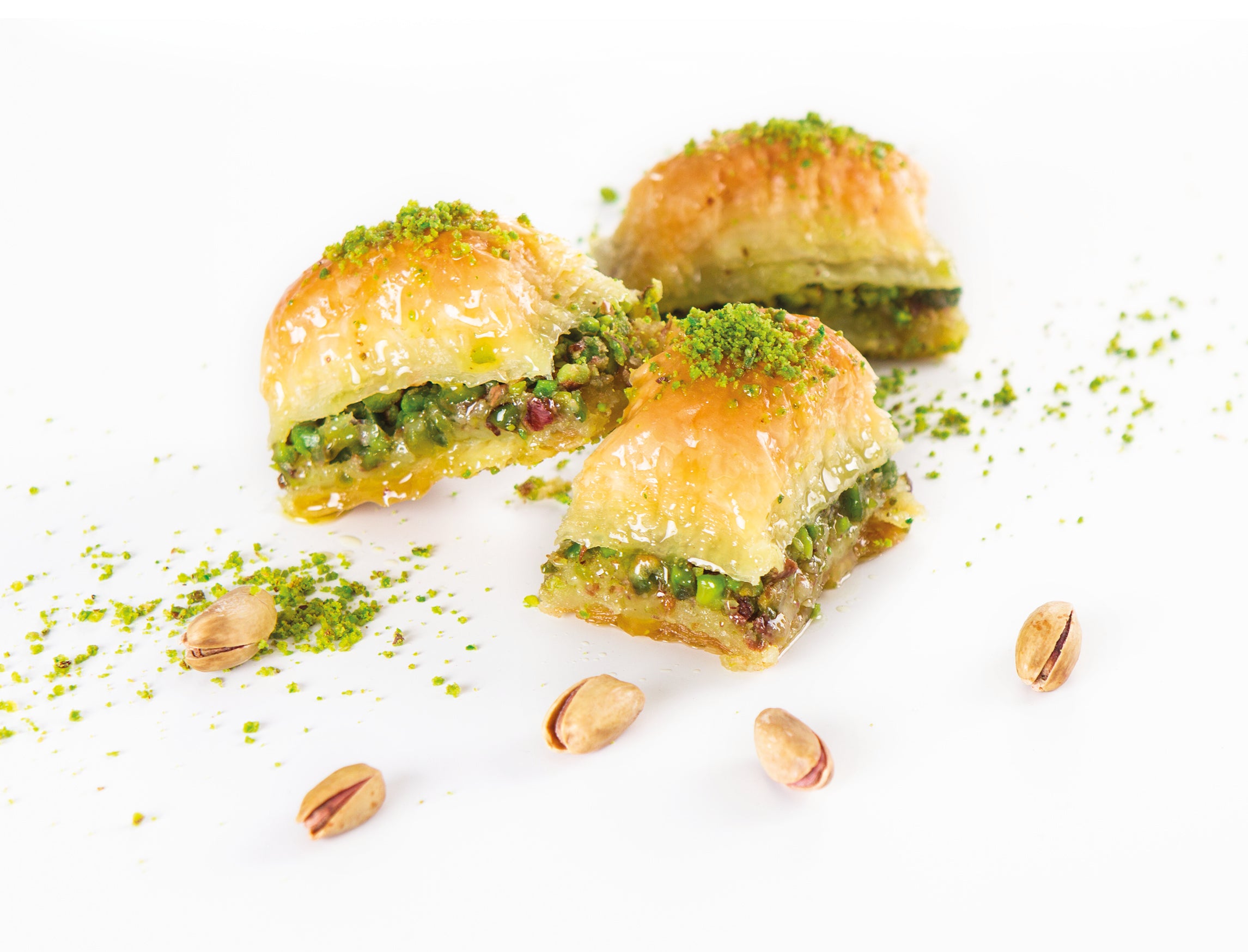 BAKLAVA PISTACIO (12/12.3oz) - FISTIKLI BAKLAVA - GIFTBOX