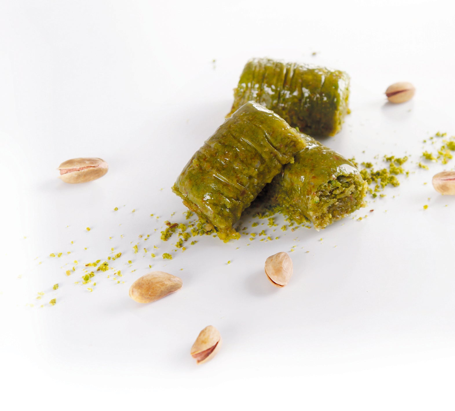 PISTACHIO ROLLS (6/6LB) - FISTIK SARMA
