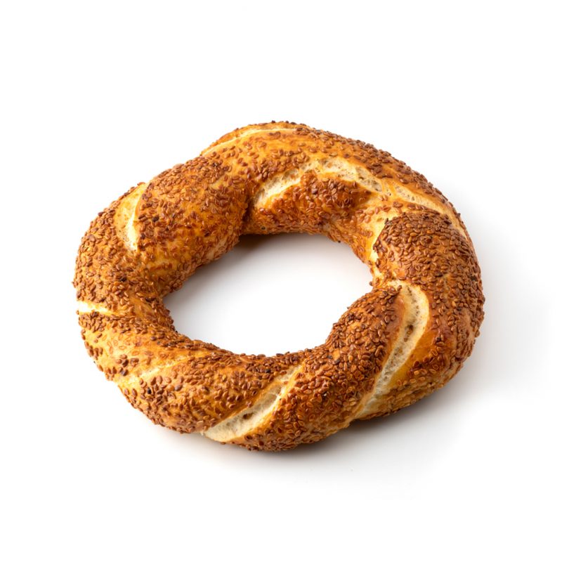 TURKISH BAGEL - SIMIT (125 gr ) 4PC x 20 #700101