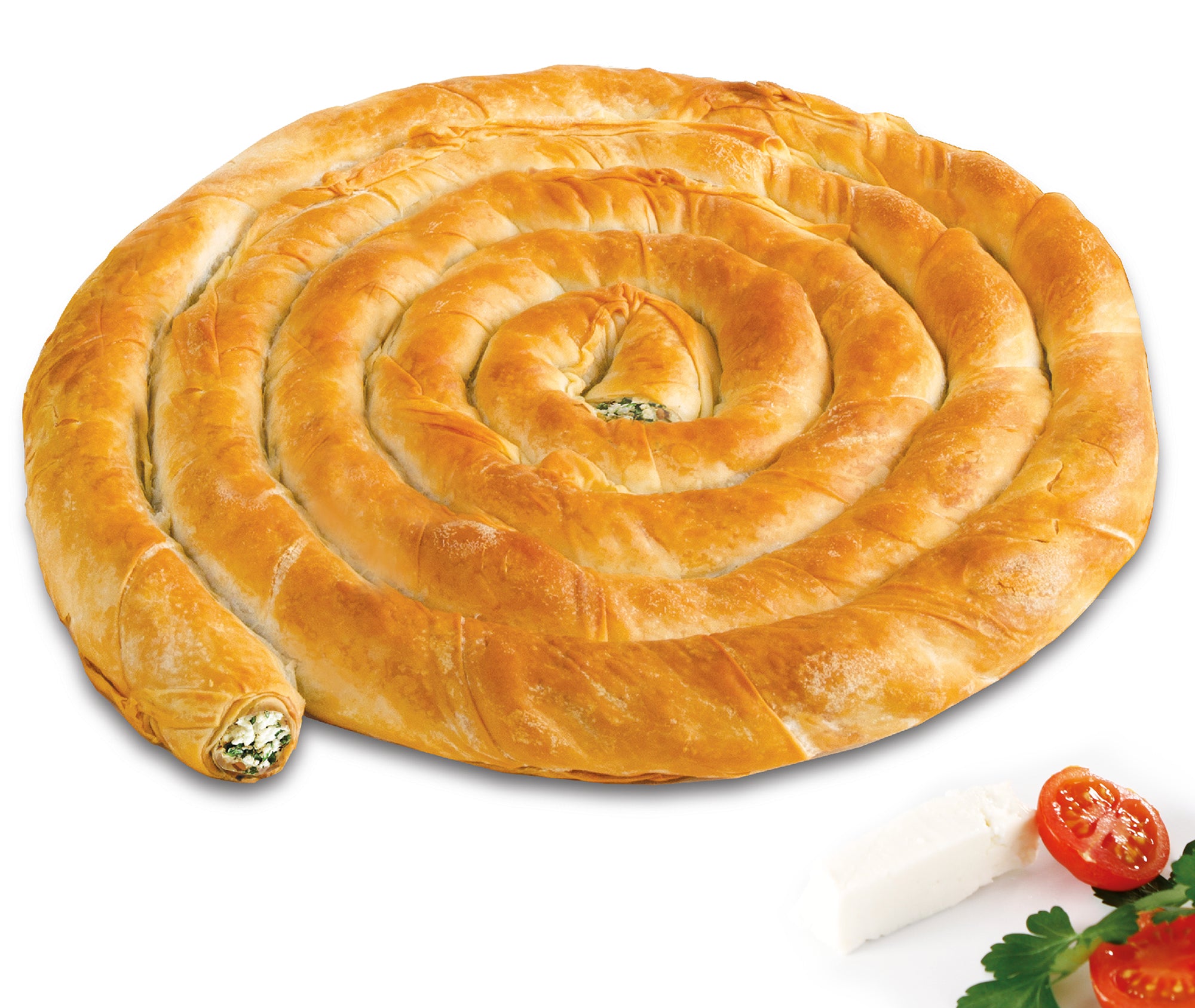 SPIRAL PIE W/CHEESE (12/14oz) - PEYNIRLI TEPSI BOREGI