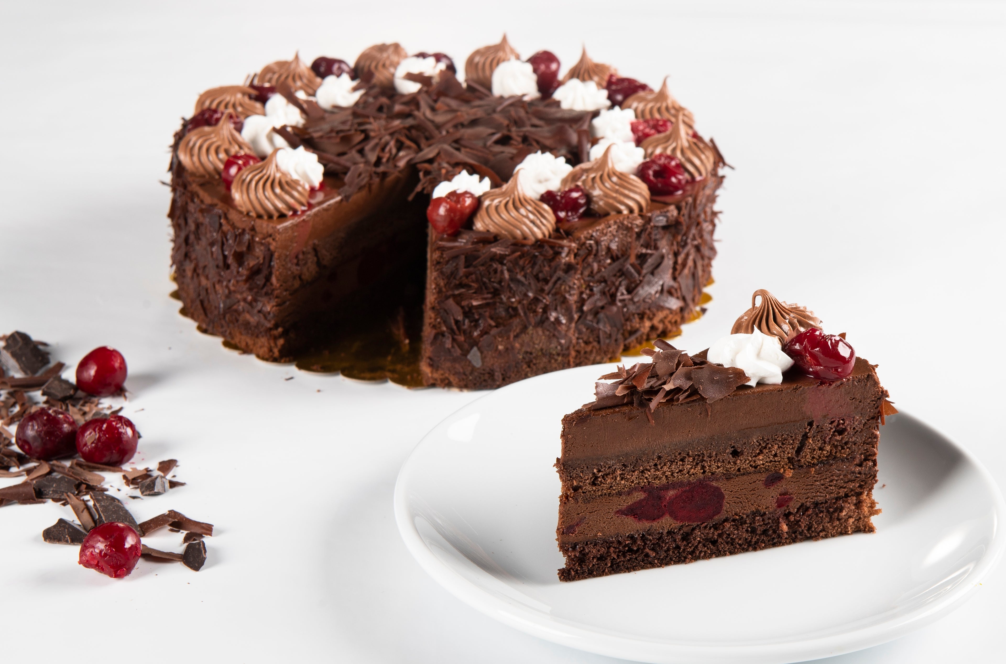 Black Forest Cake 10" 12PC x 4 x 4 lb