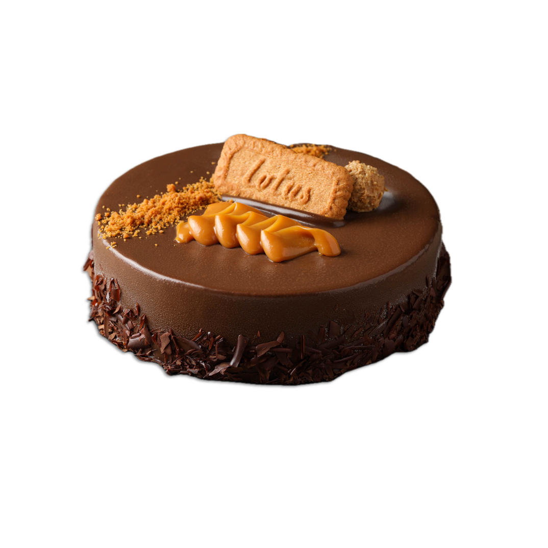 Chocolate Speculoos Cake 7" 28 oz, 1PC x  6