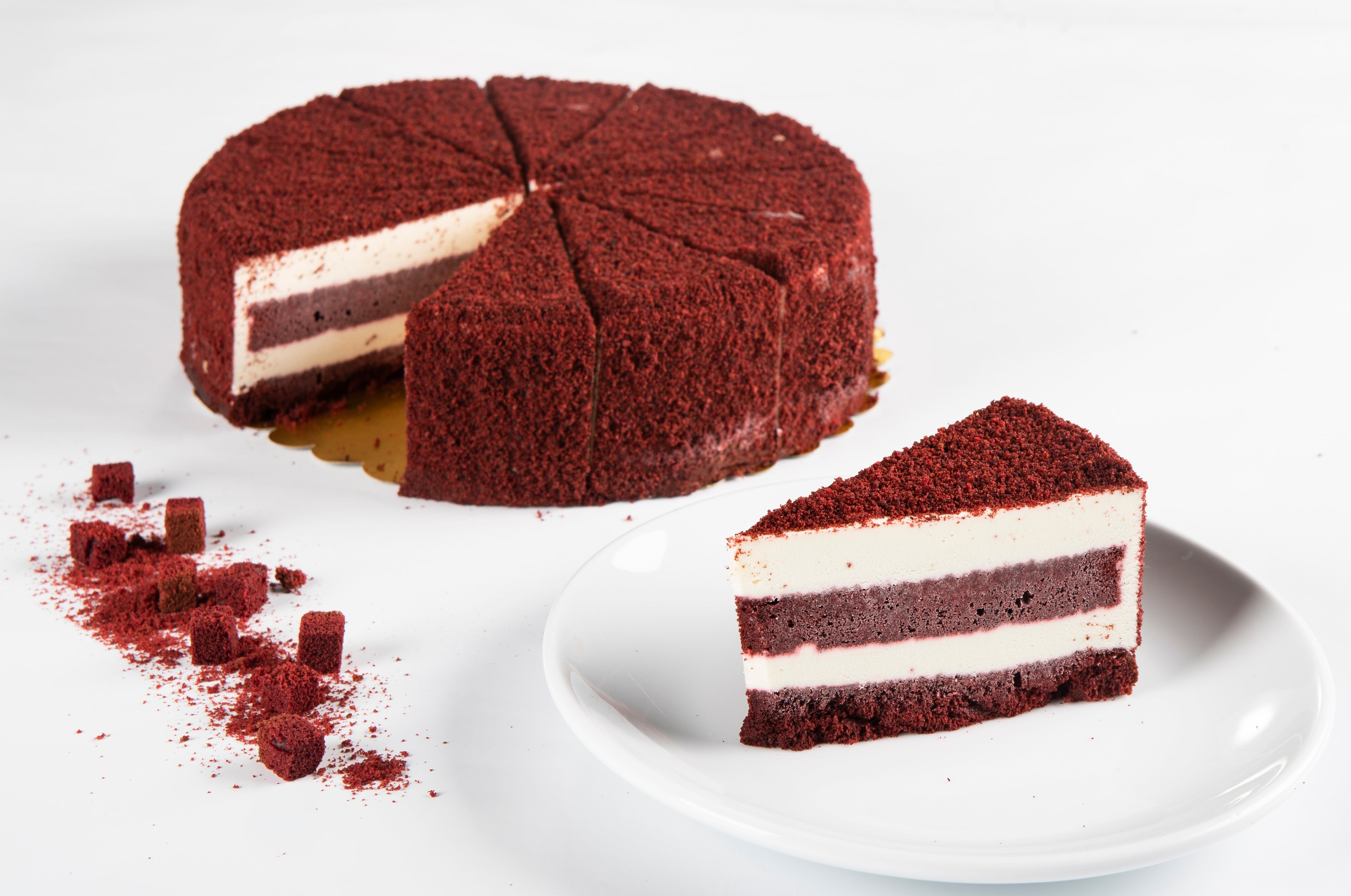 Red Velvet Cake 10" 12 PC x 4 lb