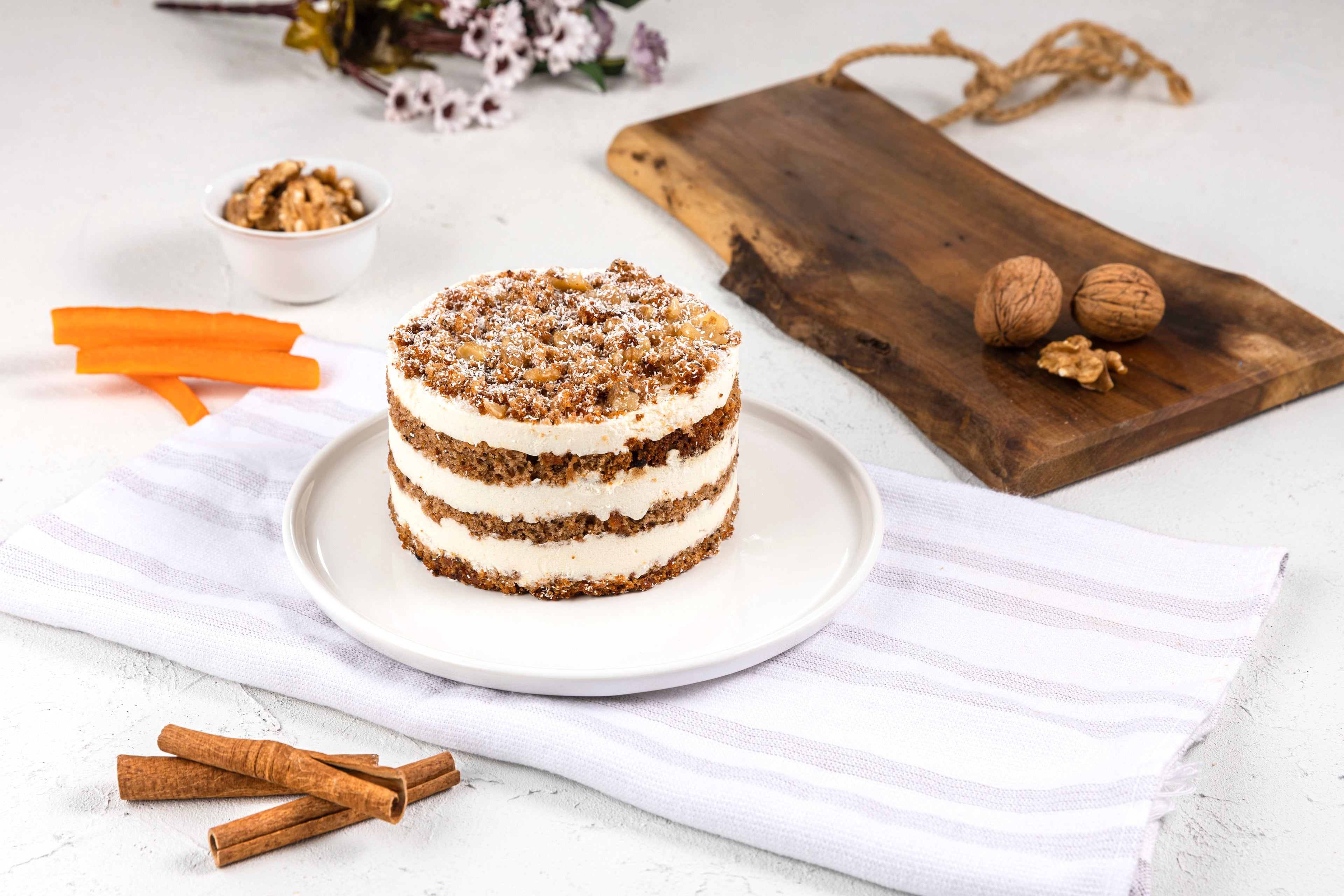 Carrot Cake 7' 26 oz , 1PC x  6