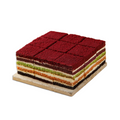 Rainbow Velvet Cake 10" 8 PC x 2.9 lb
