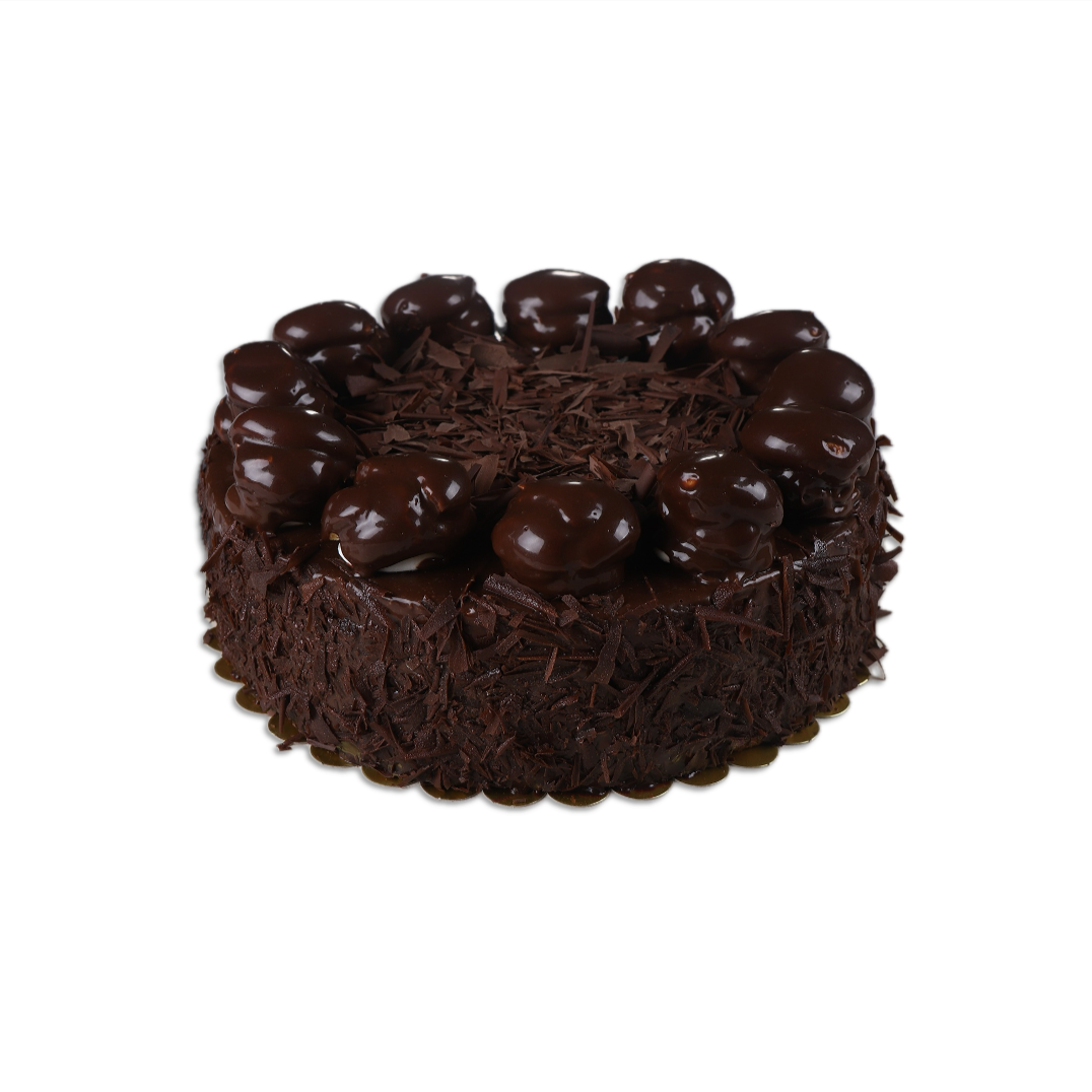 Dark Chocolate Profiterol Cake 10" 12PC x 4 lb